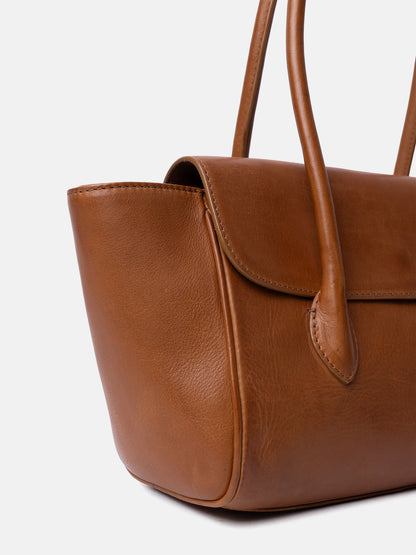 RE:DESIGNED EST 2003 Sisu Small Handbag Tan