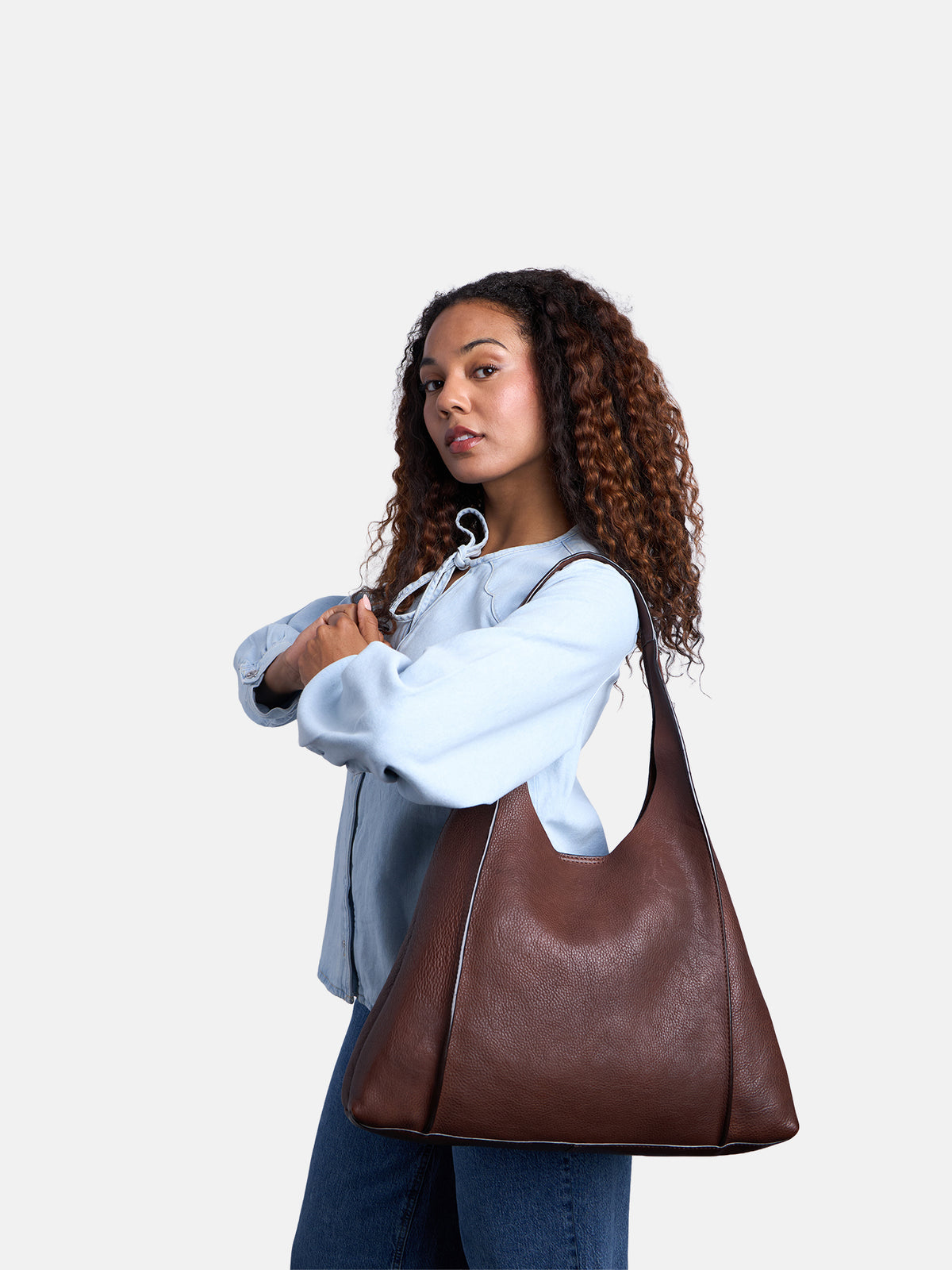 RE:DESIGNED EST 2003 Siv Small Shoulder bag Brown