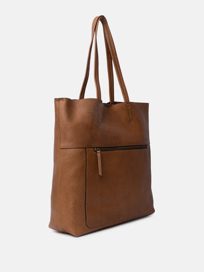 RE:DESIGNED EST 2003 Sofie Big Shoulder bag Tan