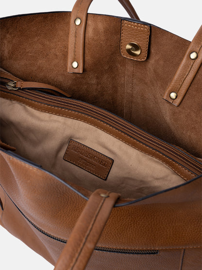 RE:DESIGNED EST 2003 Sofie Big Shoulder bag Tan