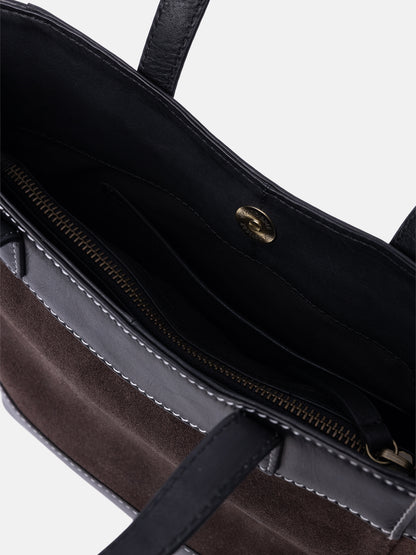 RE:DESIGNED EST 2003 Sol Small Handbag Brown