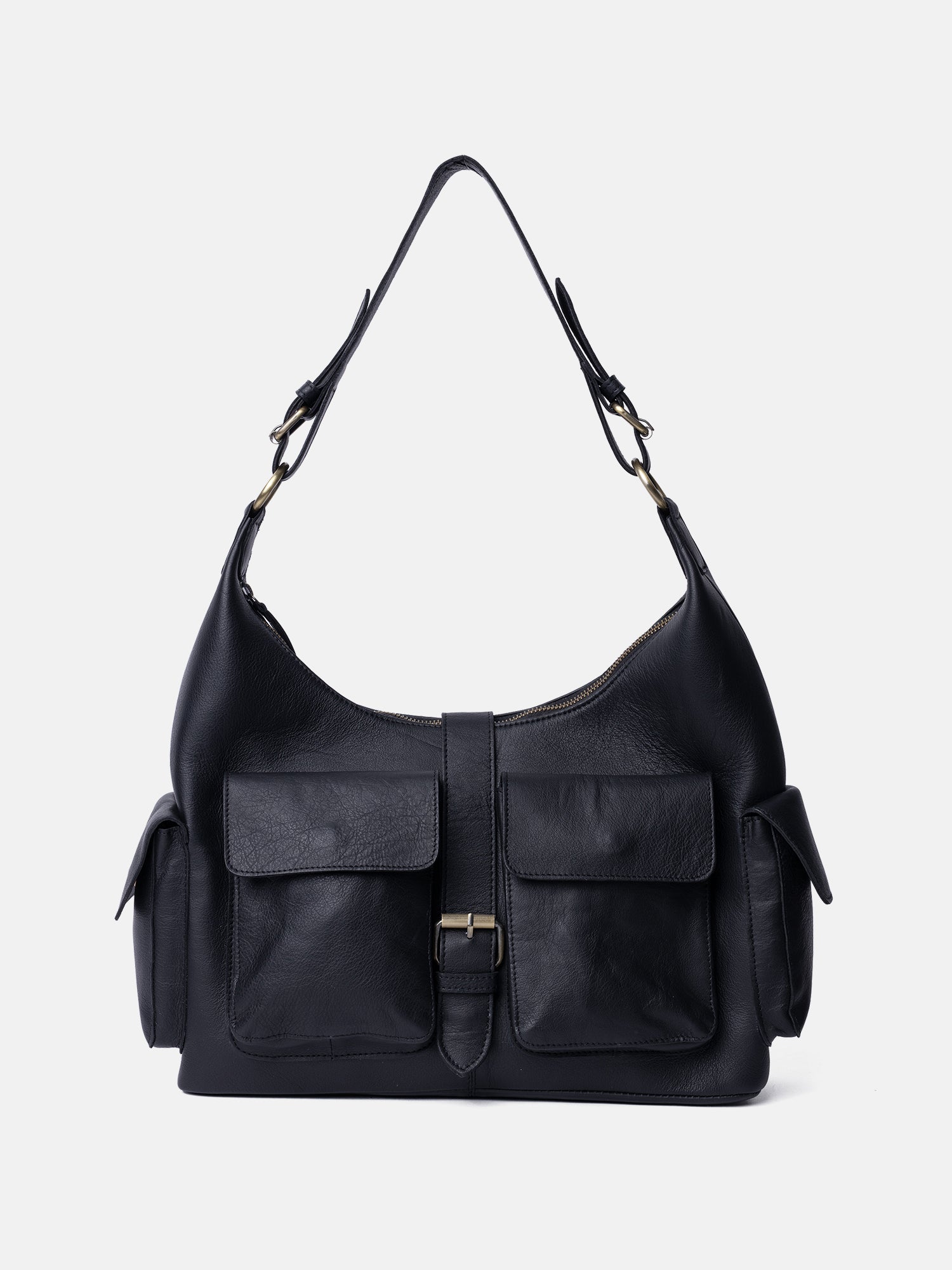 RE:DESIGNED EST 2003 Solvej Large Shoulder bag Black