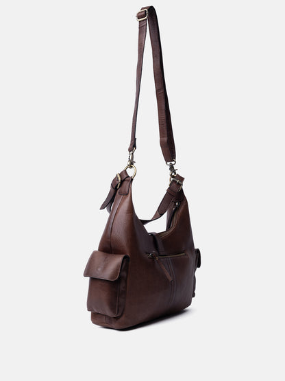 RE:DESIGNED EST 2003 Solvej Large Shoulder bag Woodsmoke
