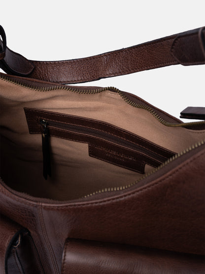 RE:DESIGNED EST 2003 Solvej Large Shoulder bag Woodsmoke