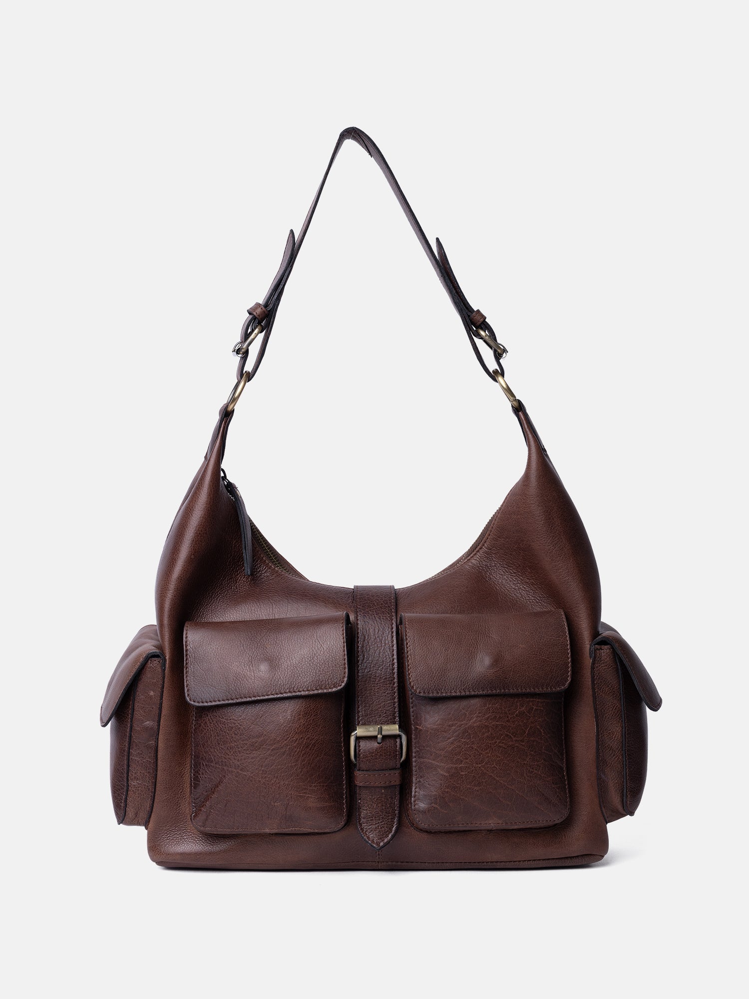 RE:DESIGNED EST 2003 Solvej Large Shoulder bag Woodsmoke