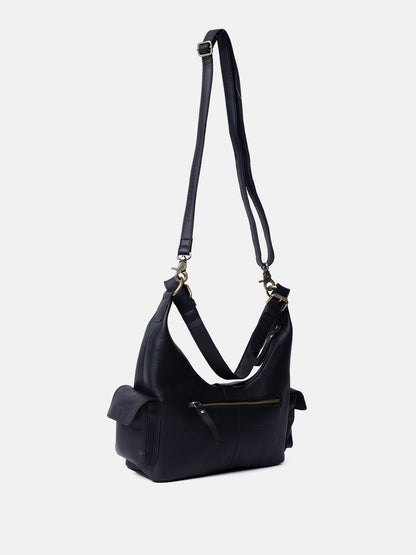 RE:DESIGNED EST 2003 Solvej Medium Shoulder bag Black