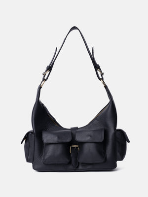 RE:DESIGNED EST 2003 Solvej Medium Shoulder bag Black