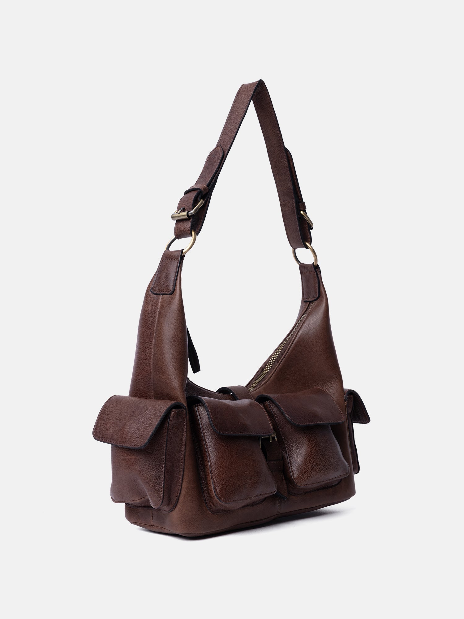 RE:DESIGNED EST 2003 Solvej Medium Shoulder bag Woodsmoke