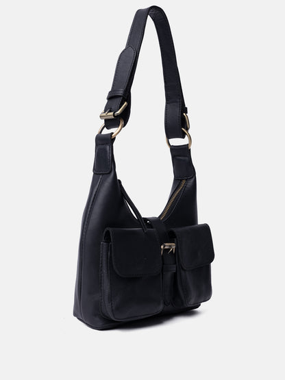 RE:DESIGNED EST 2003 Solvej Small Shoulder bag Black