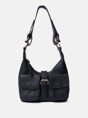 RE:DESIGNED EST 2003 Solvej Small Shoulder bag Black