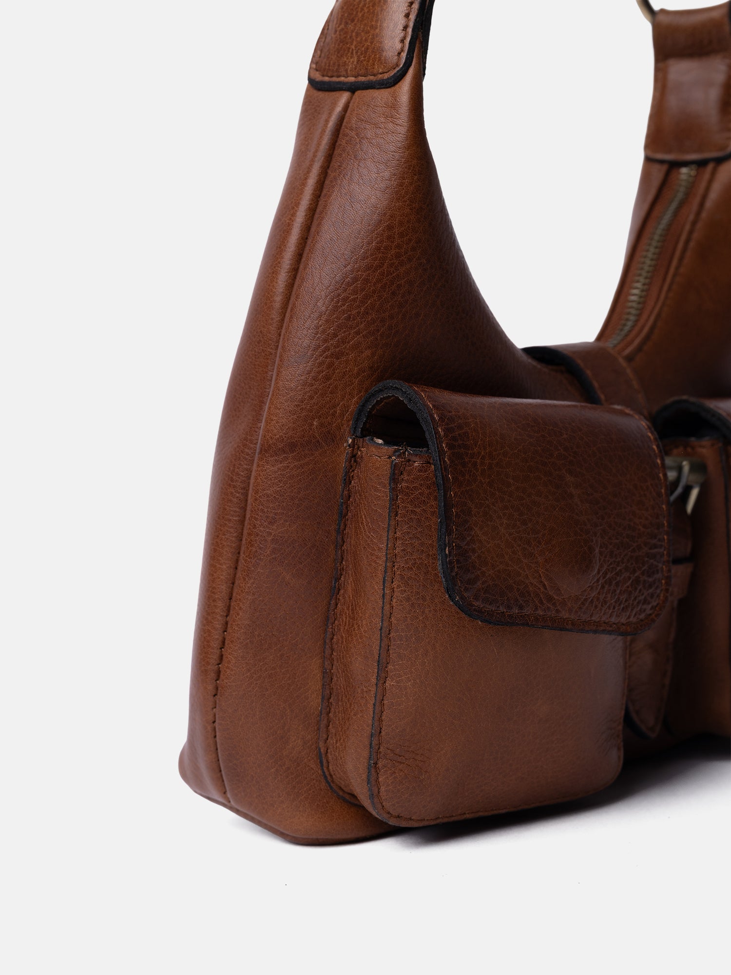 RE:DESIGNED EST 2003 Solvej Small Shoulder bag Walnut