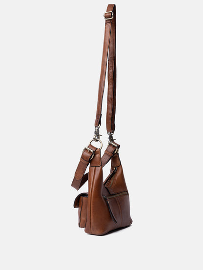 RE:DESIGNED EST 2003 Solvej Small Shoulder bag Walnut