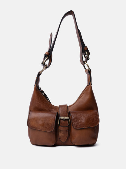 RE:DESIGNED EST 2003 Solvej Small Shoulder bag Walnut