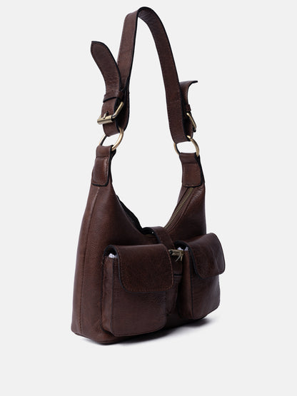 RE:DESIGNED EST 2003 Solvej Small Shoulder bag Woodsmoke