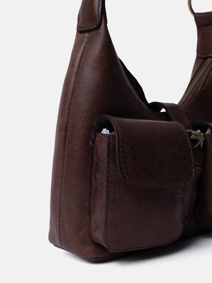 RE:DESIGNED EST 2003 Solvej Small Shoulder bag Woodsmoke