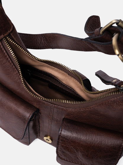 RE:DESIGNED EST 2003 Solvej Small Shoulder bag Woodsmoke