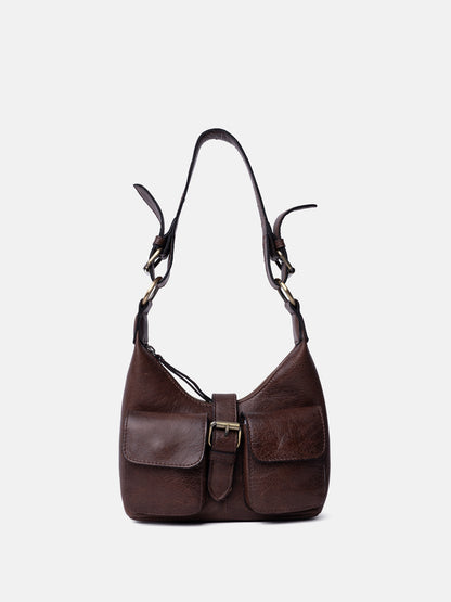 RE:DESIGNED EST 2003 Solvej Small Shoulder bag Woodsmoke