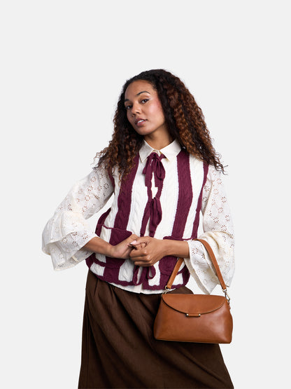 RE:DESIGNED EST 2003 Sonia Shoulder bag Tan