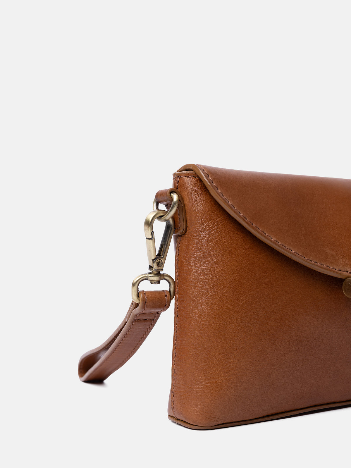 RE:DESIGNED EST 2003 Sonia Clutch Clutch Tan
