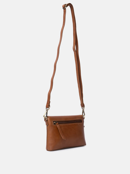 RE:DESIGNED EST 2003 Sonia Clutch Clutch Tan