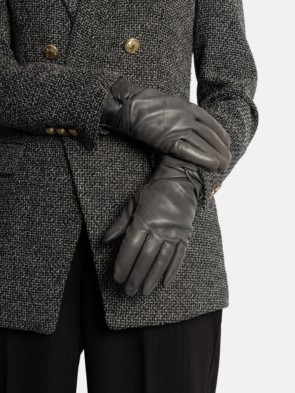 RE:DESIGNED EST 2003 Stacey wool Gloves Grey