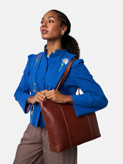 RE:DESIGNED EST 2003 Tira Shoulder bag Cognac