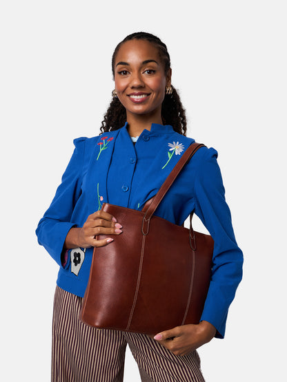 RE:DESIGNED EST 2003 Tira Shoulder bag Cognac