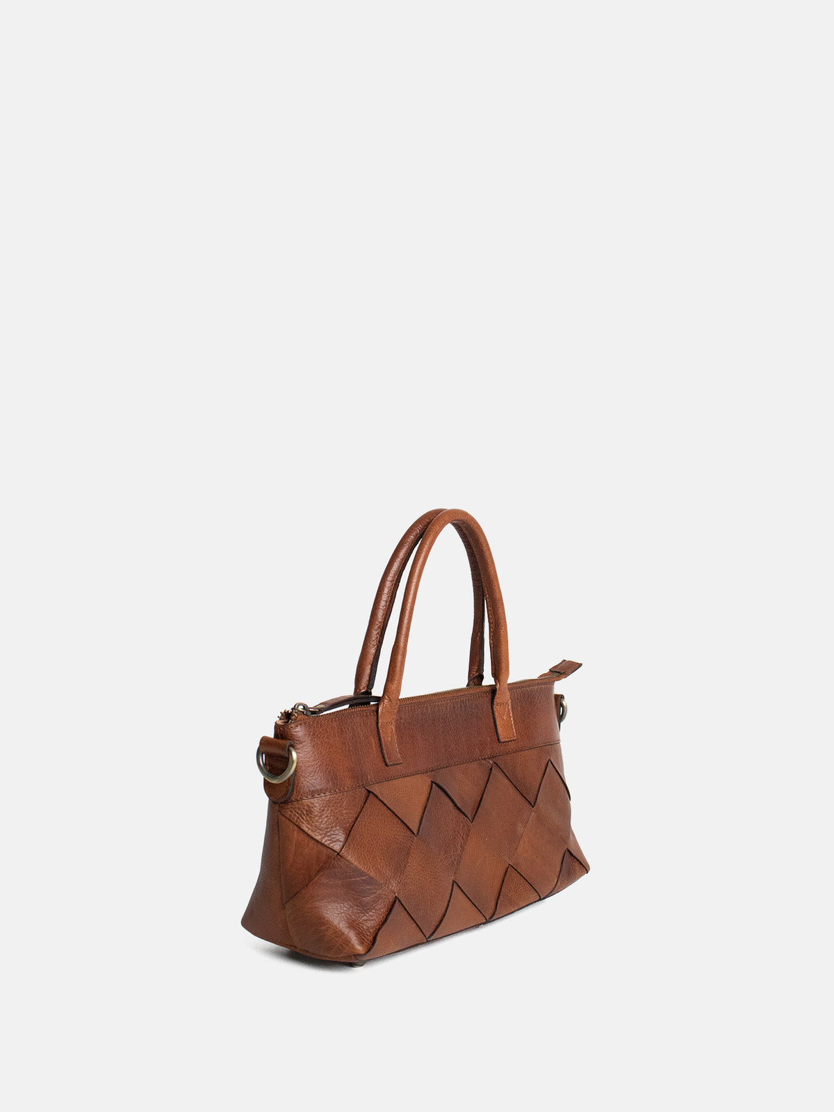 RE:DESIGNED EST 2003 Uma Handbag Walnut
