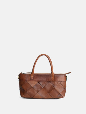 RE:DESIGNED EST 2003 Uma Handbag Walnut
