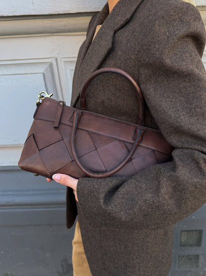 RE:DESIGNED EST 2003 Uma Handbag Woodsmoke