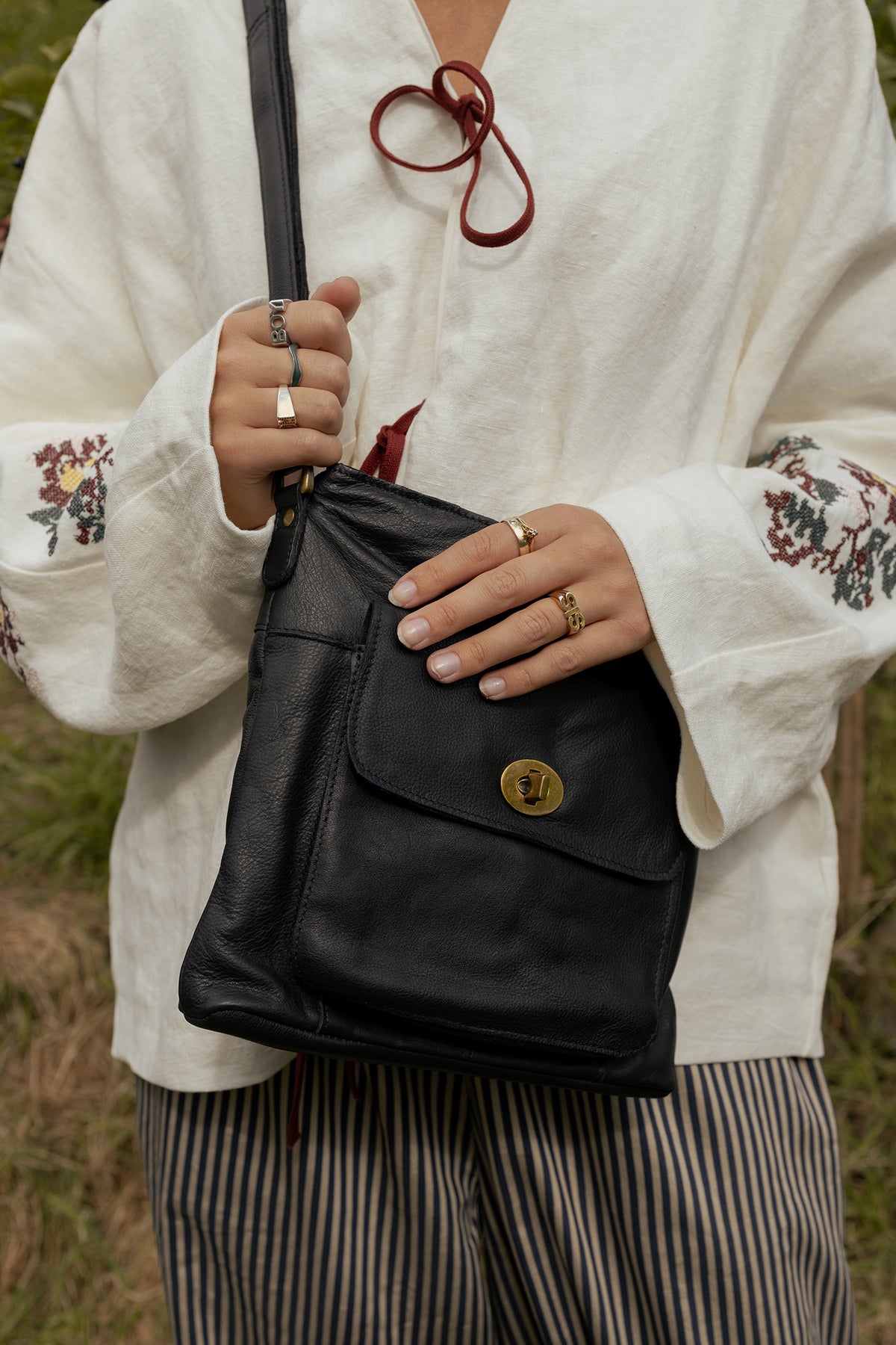 RE:DESIGNED Kay Urban Bag Large Black main image 1