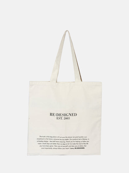 RE:DESIGNED EST 2003 RD Canvas Net Shopper Nature