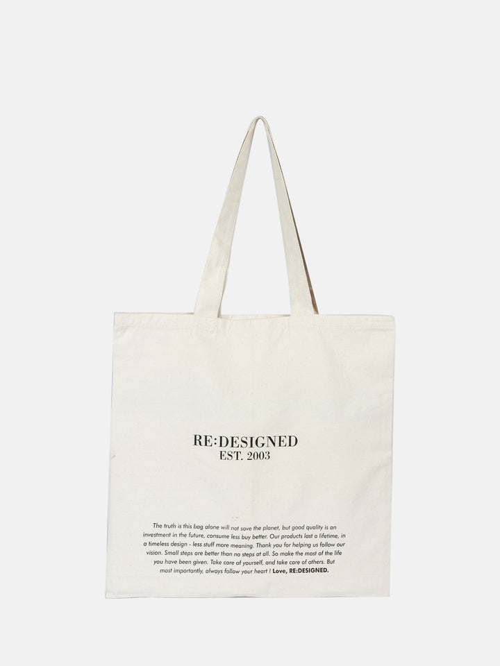 RE:DESIGNED EST 2003 RD Canvas Net Shopper Nature